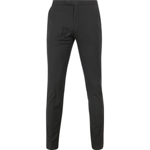 Suitable - Gala Pants Wol Blend Zwart - Heren - Maat 52 - Slim-fit