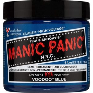 Manic Panic High Voltage Hair Colour Voodoo Blue 118ml