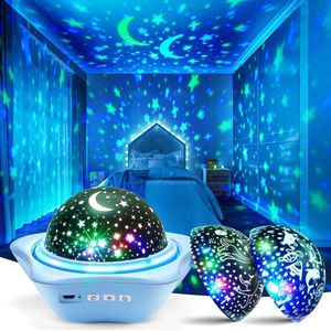 Sky Projector - 48 Effecten - 360° Rotatie - Sterren Projector - Starry Projector Light - Sky Projector Kinderen - Galaxy Projector