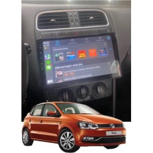 ADIVOX 10.1 inch geschikt voor VW/Seat/Skoda 2003-2013 Android 14 2GB/32GB Quad Core CarPlay/Auto/Wifi/GPS/DSP/NAV