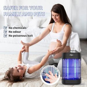 uv-insectenlamp, vliegenvanger, insectenval voor binnen en buiten / insectenverdelger, vliegenval