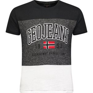 Geographical Norway - T-shirt Heren - Jerudico - Zwart