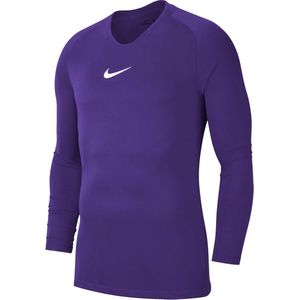 Nike Park First Layer Shirt Lange Mouw - Paars | Maat: M