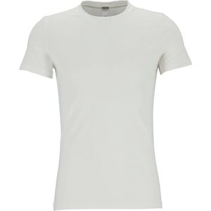 HOM Supreme Cotton tee-shirt (1-pack) - heren T-shirt O-hals - wit - Maat: XXL