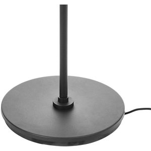 Lucande - vloerlamp - 1licht - IJzer - H: 151 cm - E27 - zwart