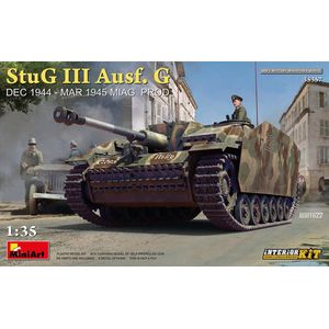 1:35 MiniArt 35357 StuG III Ausf. G Dec 1944 - Mar 1945 MIAG Prod - Interior Kit Plastic Modelbouwpakket