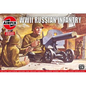1:76 Airfix 00717V Russian Infantry WWII - Figures Plastic Modelbouwpakket
