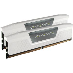 Corsair Vengeance RGB - Geheugen - DDR5 - 32 GB: 2 x 16 GB - 288-PIN - 5600 MHz / PC5-44800 - CL40 - 1.25V - Intel XMP 3.0 - On-die ECC - ARGB iCUE - wit