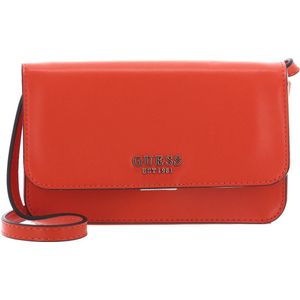 GUESS Telefoontasje Schoudertas Laurel SLG Phone Crossbody Flame Oranje