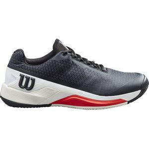 Wilson Rush Pro 4.0 Clay Heren - Sportschoenen - Tennis - Smashcourt - Black/Red - MAAT 41 1/3