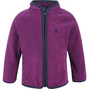 Color Kids - Fleece jas voor baby's - AOP/striped - Festival Fuchsia - maat 98cm