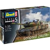 1:35 Revell 03342 Tank Leopard 2 A6M+ Plastic Modelbouwpakket