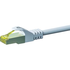 Danicom Cat7 S/FTP (PIMF) patchkabel - 0,50 meter wit - netwerkkabel - internetkabel - UTP kabel - RJ45 - 10000 mbit/s