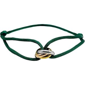 Trinity Armband Groen - Elegante Armband - Luxe Armband -