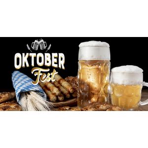 Oktoberfest Spandoek -3 50x100cm