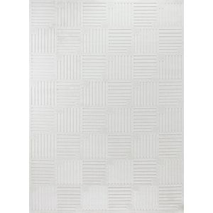 SURYA Vloerkleed - Woonkamer, Slaapkamer - Modern Scandinavisch Tapijt MIDORI - Wit - 200x275cm