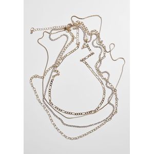 Urban Classics - Valeria Layering Necklace gold one size Ketting - Goudkleurig