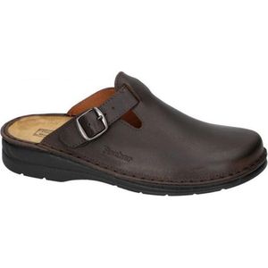 Fischer -Heren - bruin donker - pantoffels & slippers - maat 43