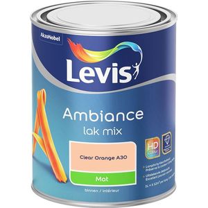 Levis Ambiance Lak Mat Mix - Clear Orange A30 - 1 L
