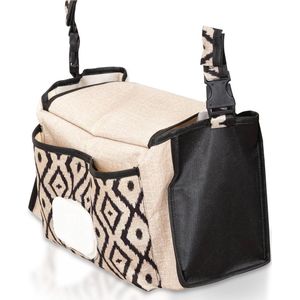 Luiertas met Bohe-patroon, tas voor kinderwagen, babyverzorgingstas