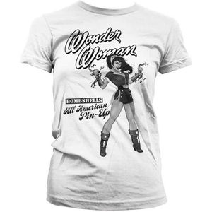 DC Comics Wonder Woman Dames Tshirt -XL- All American Pin-Up Wit