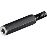 S-Impuls 6,35mm Jack (v) connector - plastic - 2-polig / mono