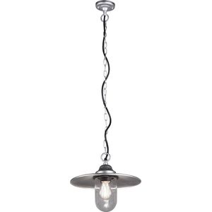 LED Tuinverlichting - Hanglamp - Torna Brinito - Plafond - E27 Fitting - Mat Grijs - Aluminium