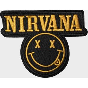 Nirvana Strijkpatch - Strijkapplicatie - Strijkembleem - Badge