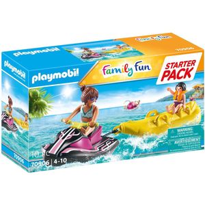 PLAYMOBIL Family Fun Starterpack Waterscooter met Bananenboot - 70906