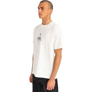 Rvca Tiger Style Short Sleeve T-shirt - Salt