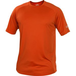 Rawlings RTT Crew Hals Korte Mouw S Gebrand Oranje