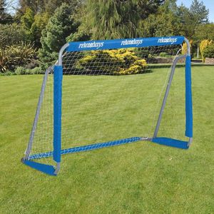 Voetbaldoel voor de tuin - Ideaal voor kinderen en volwassenen, 110x152x74 cm, stevig met net