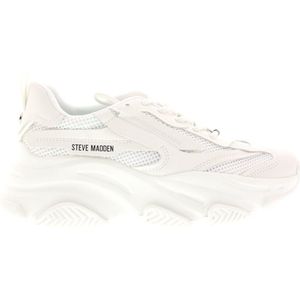 Dames Sneakers Steve Madden Possession-e White Wit - Maat 37