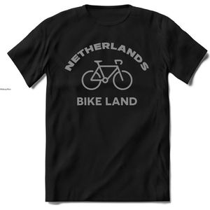 Nederland - Zilver - T-Shirt Heren / Dames  - Nederland / Holland / Koningsdag Souvenirs Cadeau Shirt - grappige Spreuken, Zinnen en Teksten. Maat XXL