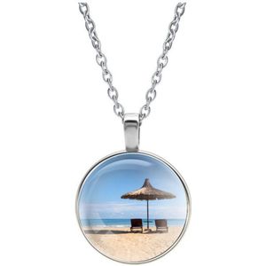 Ketting Glas - Strand
