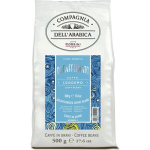 Compagnia dell'Arabica - Italiaanse koffie-Decaffeinato 500 gram Pure Arabica koffiebonen