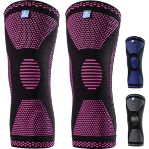 Kniebrace voor compressie, ondersteuning en pijnverlichting voor hardlopen en sport