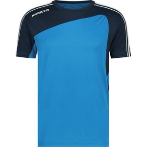 Masita | Sportshirt Forza - Licht Elastisch Polyester - Ademend Vochtregulerend - SKY/NAVY BLUE - 164