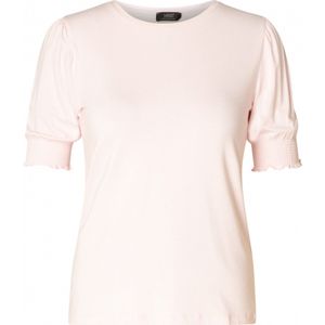 YEST Kaylen Jersey Shirt - Light Pink - maat 42