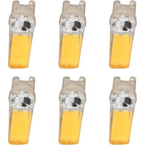 Dimbare COB G9 LED-lampen - 6 stuks siliconen 220V voor wandlampen