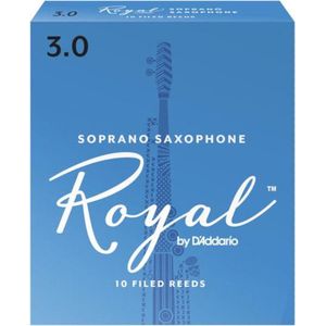 Rico Royal by Daddario Sopraan Saxofoon Rieten Sterkte 3,5