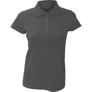 SOLS Dames/dames Prescott Poloshirt met korte mouwen Jersey Polo (Donkergrijs)