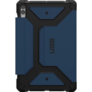 UAG Tablet Hoes Geschikt voor Samsung Galaxy Tab S9 11.0 inch Plus - UAG Metropolis Bookcase tablet - Blauw /Mallard