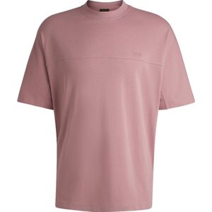 Boss Heren T-Shirt Roze 50525886/681 Te_Natural