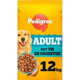 Pedigree - Adult - Hondenbrokken - Vis en Groenten - 12kg