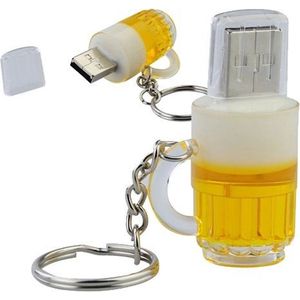 Ulticool USB-stick Bierglas - 32 GB - Drank - Bier - Geel