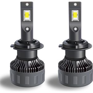 XEOD H7 Hyper Line LED lampen – Auto Verlichting Lamp - Canbus - Extreem Fel! – Dimlicht en Grootlicht - 2 stuks – 12V