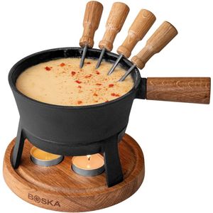 Boska Fondueset Pro S - Kaas fondue - voor 350 gram Kaas - 700 ml
