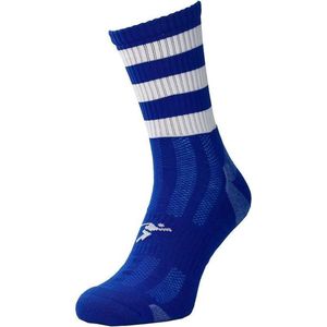 Precision Sportsokken Pro Junior Nylon Blauw/wit Maat 35-39