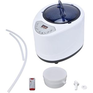 Draagbare Saunastoommachine 1000W - Begassinggenerator - 304 Roestvrijstalen Saunastoomboot - Saunastoomgenerator voor Thuis - Timerdisplay (EU-stekker AC220-240V) .